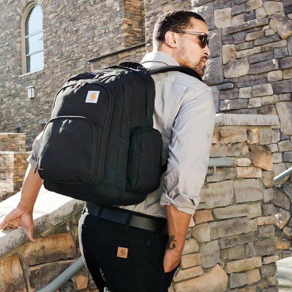 Carhartt Backpack Foundry Series Pro Black Large Laptop Travel Bag NEW with Tag - Picture 2 of 11